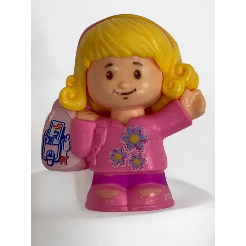 2016 Mattel Little People Girl Airplane Vacation Travel Toy Figurine